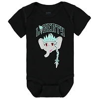 Infant Outerstuff Black New York Liberty Ellie Bodysuit