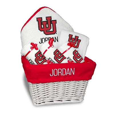 Chad & Jake Utah Utes Team Personalized Medium Gift Basket