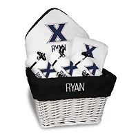 Chad & Jake Xavier Musketeers Team Personalized Medium Gift Basket