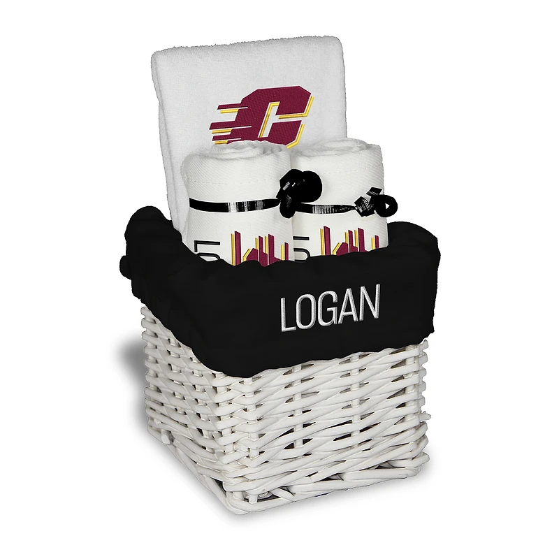 Chad & Jake Central Michigan Chippewas Personalized Small Gift Basket