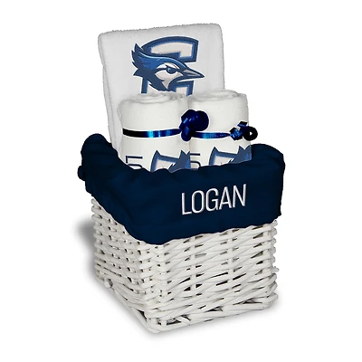 Chad & Jake Creighton Bluejays Personalized Small Gift Basket