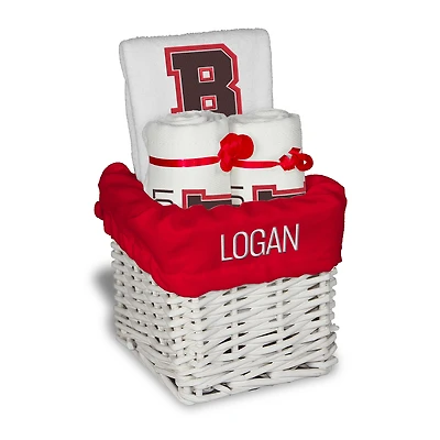 Chad & Jake Brown Bears Personalized Small Gift Basket