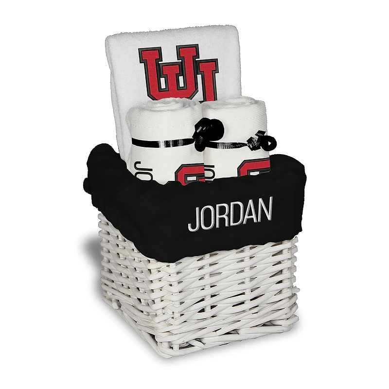 Chad & Jake Utah Utes Personalized Small Gift Basket