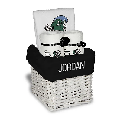Chad & Jake Tulane Green Wave Personalized Small Gift Basket
