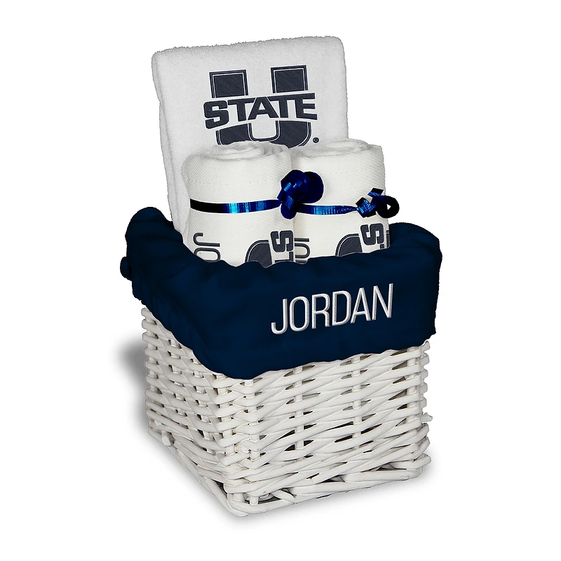 Chad & Jake Utah State Aggies Personalized Small Gift Basket