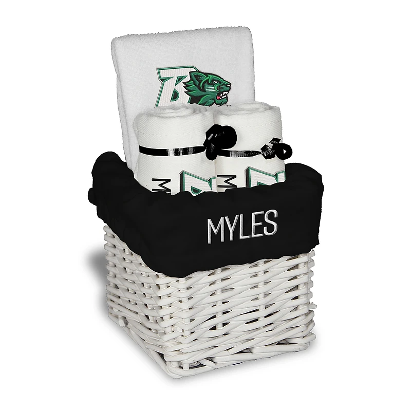 Chad & Jake Binghamton Bearcats Personalized Small Gift Basket