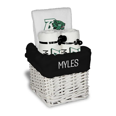 Chad & Jake Binghamton Bearcats Personalized Small Gift Basket