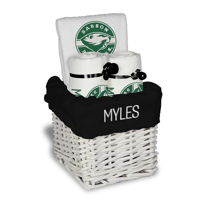 Chad & Jake Babson Beavers Personalized Small Gift Basket