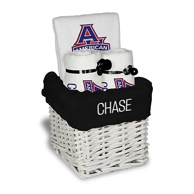 Chad & Jake American University Eagles Personalized Small Gift Basket