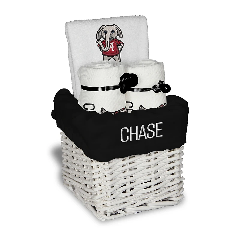 Chad & Jake Alabama Crimson Tide Personalized Small Gift Basket