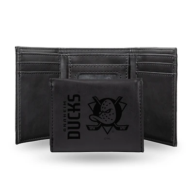 Anaheim Ducks Laser Engraved Tri-Fold Wallet