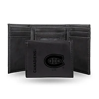 Montreal Canadiens Laser Engraved Tri-Fold Wallet