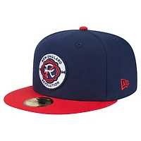 Men's New Era  Navy New England Revolution 2025 Kickoff 59FIFTY Fitted Hat
