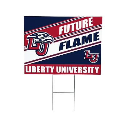 Liberty Flames 18" x 24" Future Student Outdoor Yard Sign
