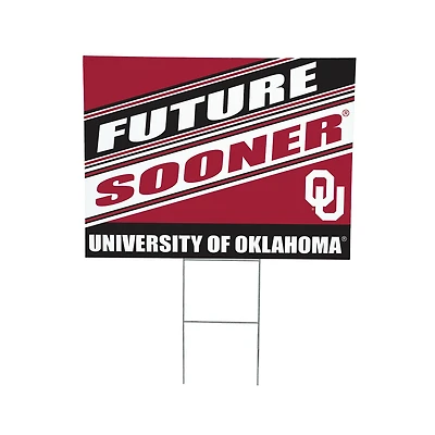 Oklahoma Sooners 18" x 24" Future Student Outdoor Yard Sign