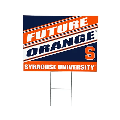 Syracuse Orange 18" x 24" Future Student Outdoor Yard Sign