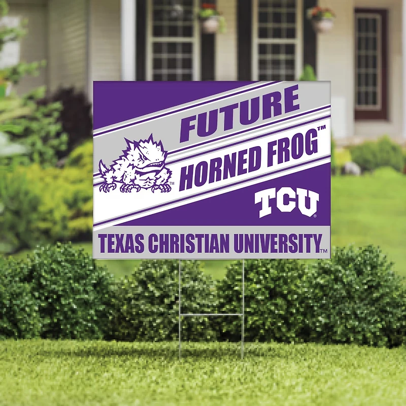 TCU Horned Frogs 18" x 24" Future Student Outdoor Yard Sign