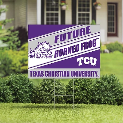 TCU Horned Frogs 18" x 24" Future Student Outdoor Yard Sign