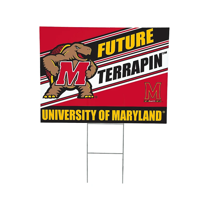 Maryland Terrapins 18" x 24" Future Student Outdoor Yard Sign