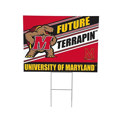 Maryland Terrapins 18" x 24" Future Student Outdoor Yard Sign