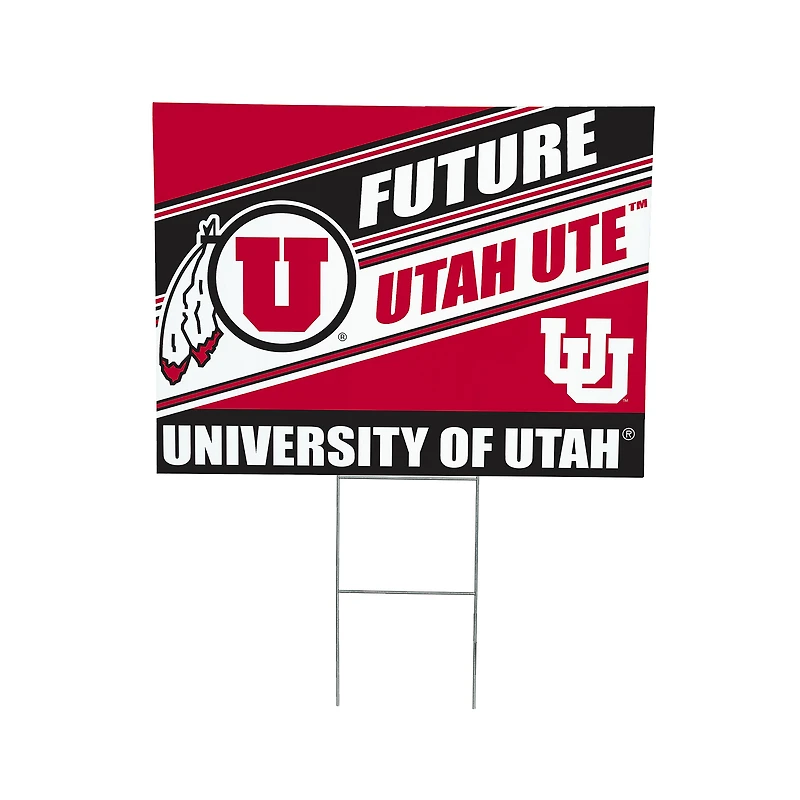 Utah Utes 18" x 24" Future Student Outdoor Yard Sign