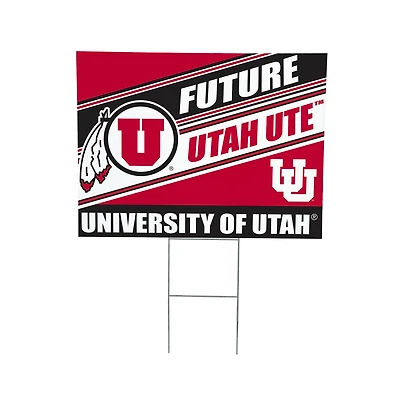 Utah Utes 18" x 24" Future Student Outdoor Yard Sign