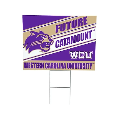 Western Carolina Catamounts 18" x 24" Future Student Outdoor Yard Sign