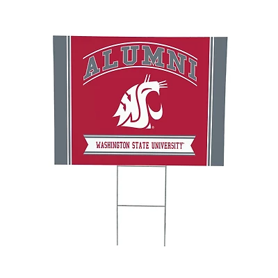 Washington State Cougars 18" x 24" Alumni Outdoor Yard Sign
