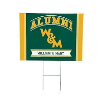 William & Mary Tribe 18" x 24" Alumni Outdoor Yard Sign