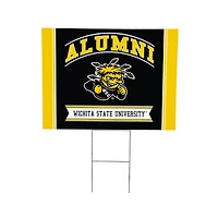 Wichita State Shockers 18" x 24" Alumni Outdoor Yard Sign