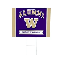 Washington Huskies 18" x 24" Alumni Outdoor Yard Sign
