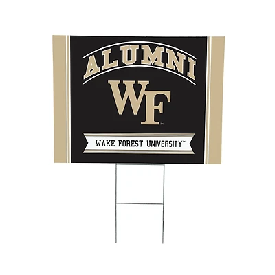 Wake Forest Demon Deacons 18" x 24" Alumni Outdoor Yard Sign