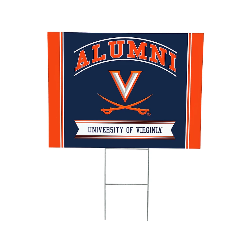 Virginia Cavaliers 18" x 24" Alumni Outdoor Yard Sign