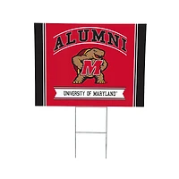 Maryland Terrapins 18" x 24" Alumni Outdoor Yard Sign