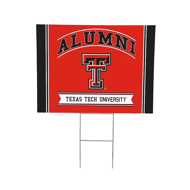 Texas Tech Red Raiders 18" x 24" Alumni Outdoor Yard Sign