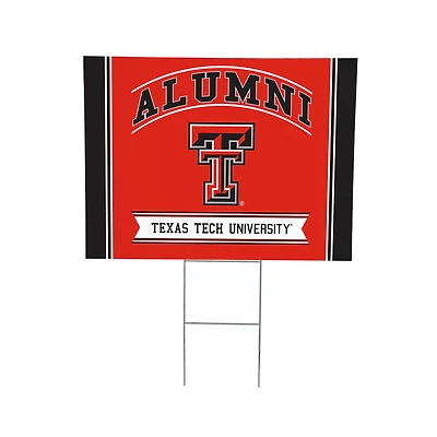 Texas Tech Red Raiders 18" x 24" Alumni Outdoor Yard Sign