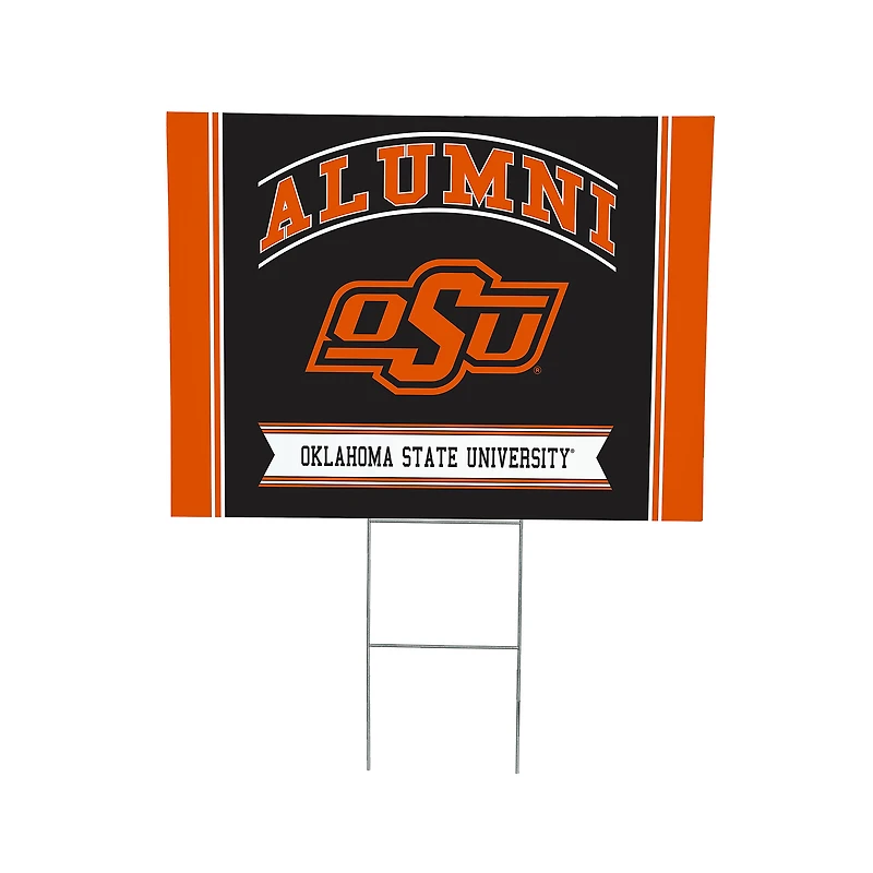 Oklahoma State Cowboys 18" x 24" Alumni Outdoor Yard Sign