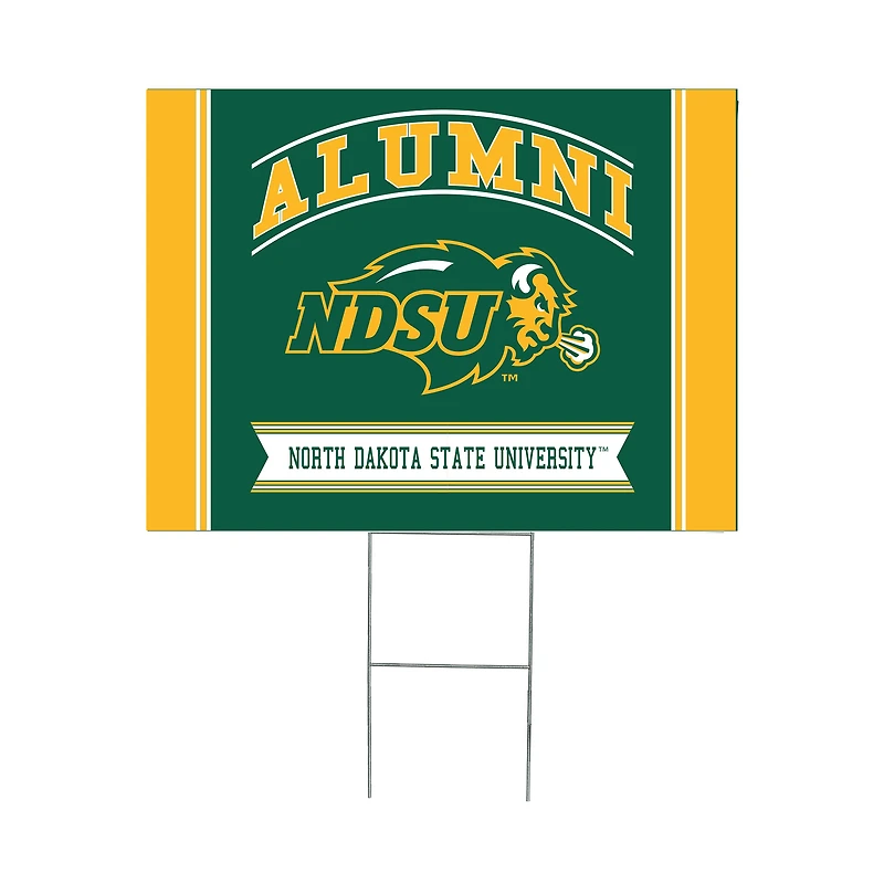 NDSU Bison 18" x 24" Alumni Outdoor Yard Sign