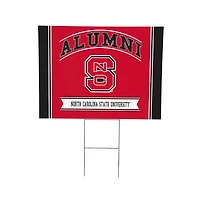 NC State Wolfpack 18" x 24" Alumni Outdoor Yard Sign