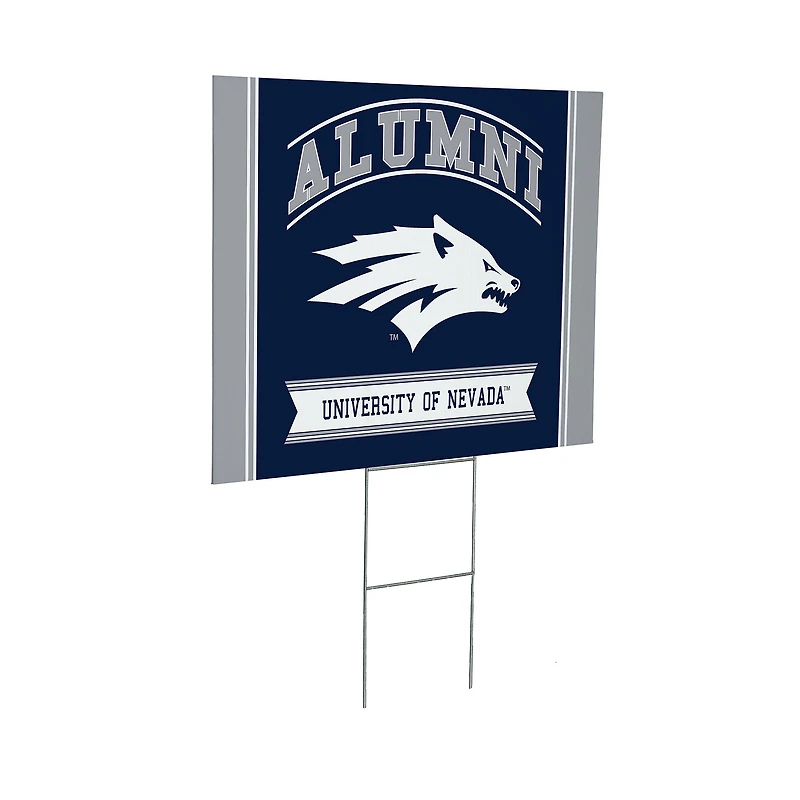Nevada Wolf Pack 18" x 24" Alumni Outdoor Yard Sign