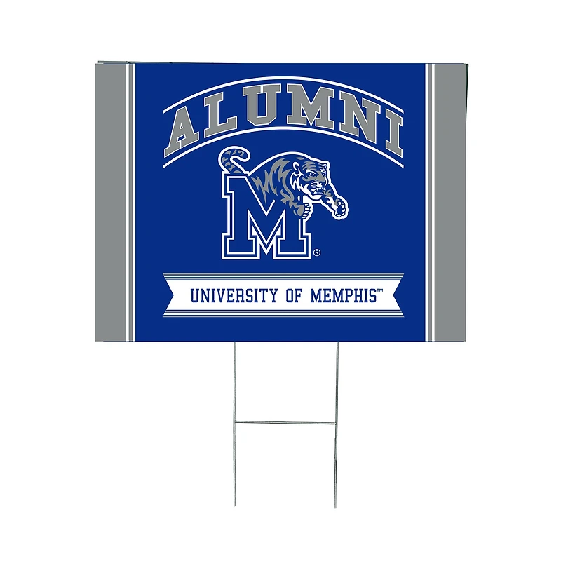 Memphis Tigers 18" x 24" Alumni Outdoor Yard Sign