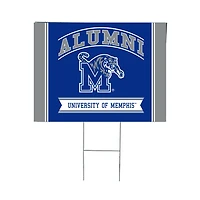Memphis Tigers 18" x 24" Alumni Outdoor Yard Sign