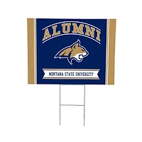 Montana State Bobcats 18" x 24" Alumni Outdoor Yard Sign