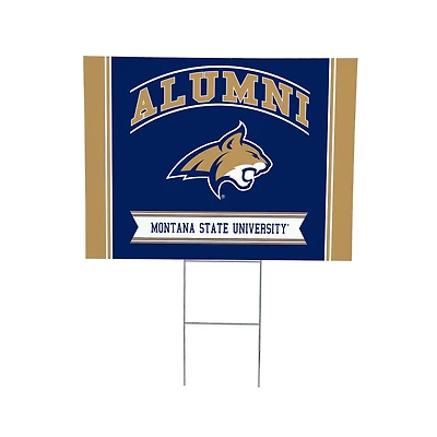 Montana State Bobcats 18" x 24" Alumni Outdoor Yard Sign