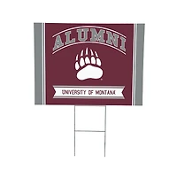 Montana Grizzlies 18" x 24" Alumni Outdoor Yard Sign