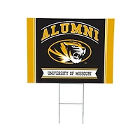 Missouri Tigers 18" x 24" Alumni Outdoor Yard Sign