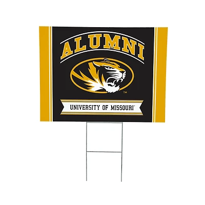 Missouri Tigers 18" x 24" Alumni Outdoor Yard Sign