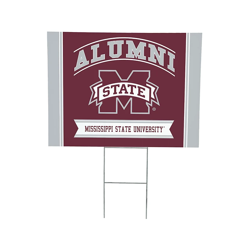Mississippi State Bulldogs 18" x 24" Alumni Outdoor Yard Sign