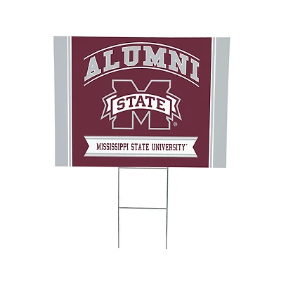Mississippi State Bulldogs 18" x 24" Alumni Outdoor Yard Sign
