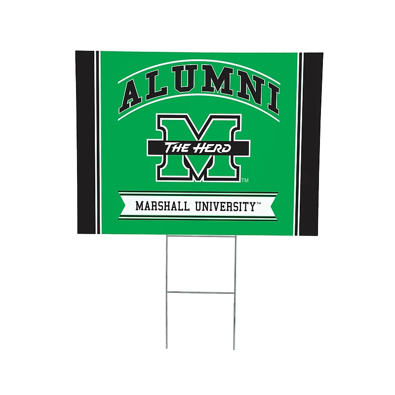 Marshall Thundering Herd 18" x 24" Alumni Outdoor Yard Sign